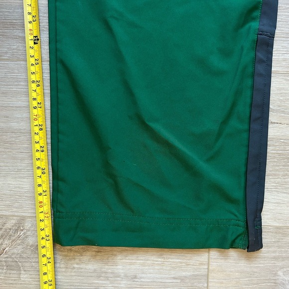 Nike Dri-Fit Men's 4XLT Green And Grey Joggers-Tracksuit Pants Zip Leg Hem - Picture 10 of 13